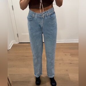 Abercrombie & Fitch Light Blue Straight Leg Jeans